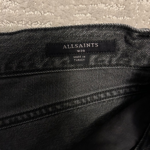AllSaints Denim Shorts - Picture 2 of 3